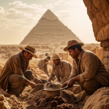 Jak stavěli pyramidu?